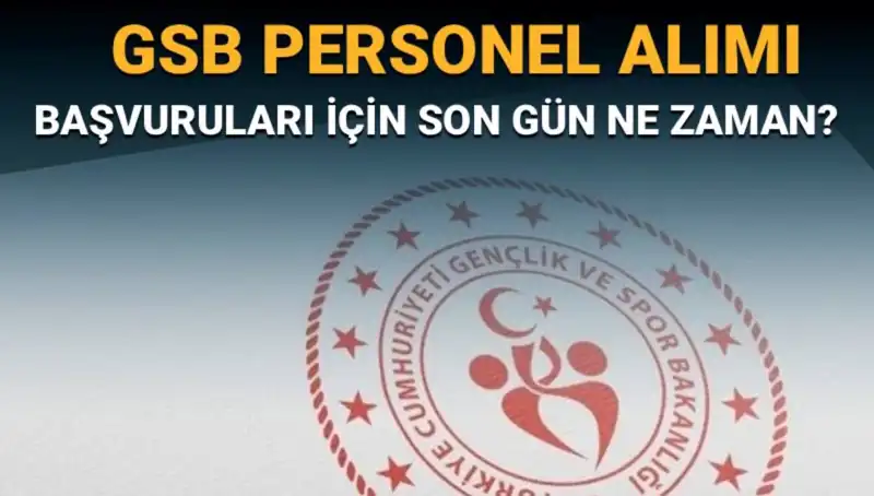 Gençlik ve Spor Bakanlığı Personel Alımı İçin Son Başvuru Tarihi Açıklandı