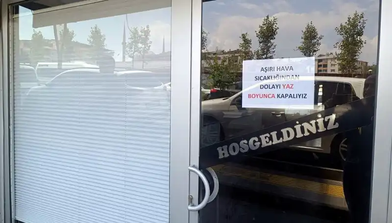 Afrika Sıcakları, Esnafı Vurdu: Dükkanlar Yaz Boyu Kapalı Kaldı