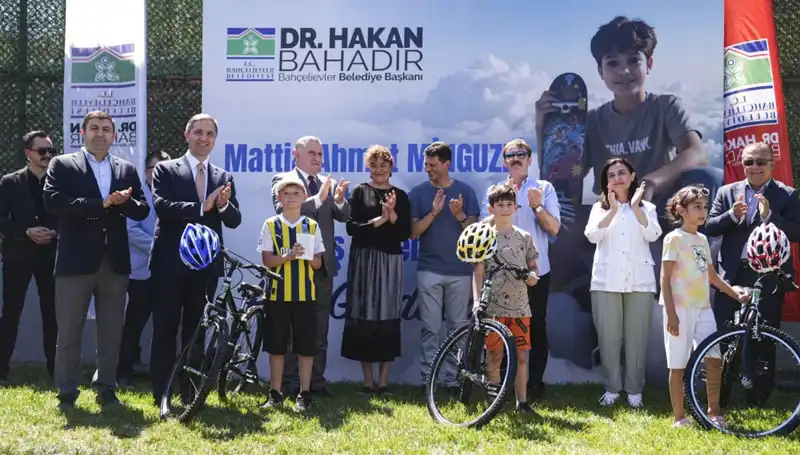 Bahçelievler'de Gençlere Özel Yeni Skate Park Açıldı: Mattia Ahmet Minguzzi Skate Parkı